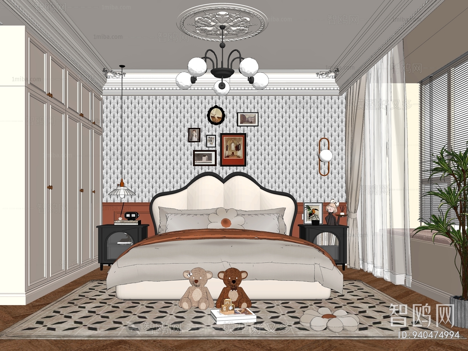 French Style Bedroom