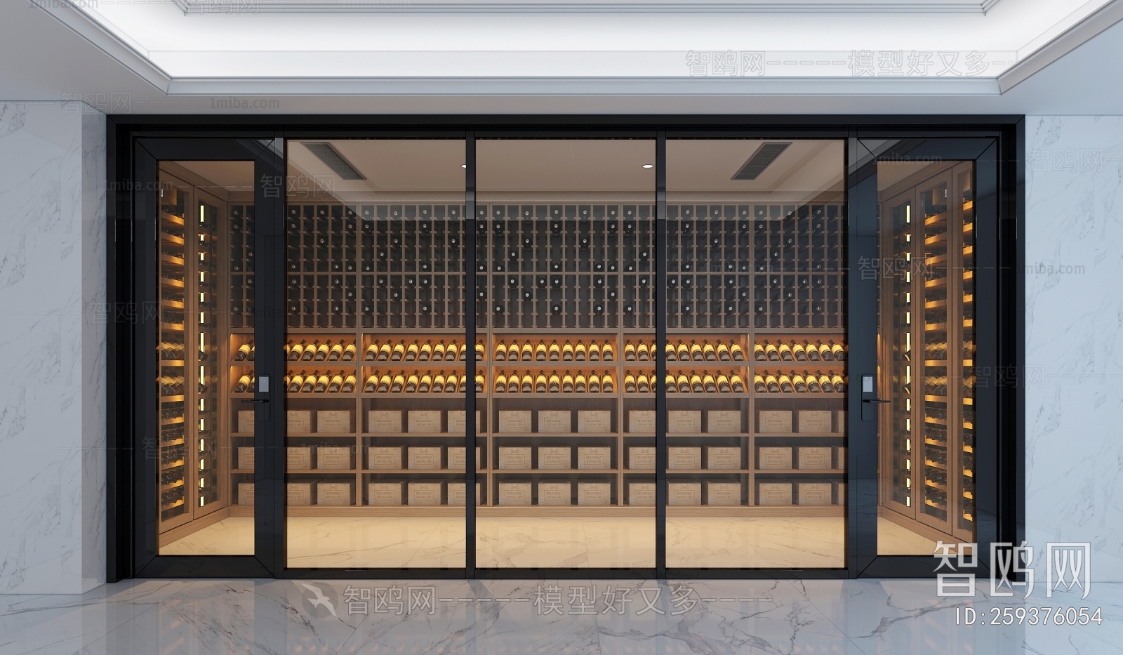 Modern Wine Cellar/Wine Tasting Room