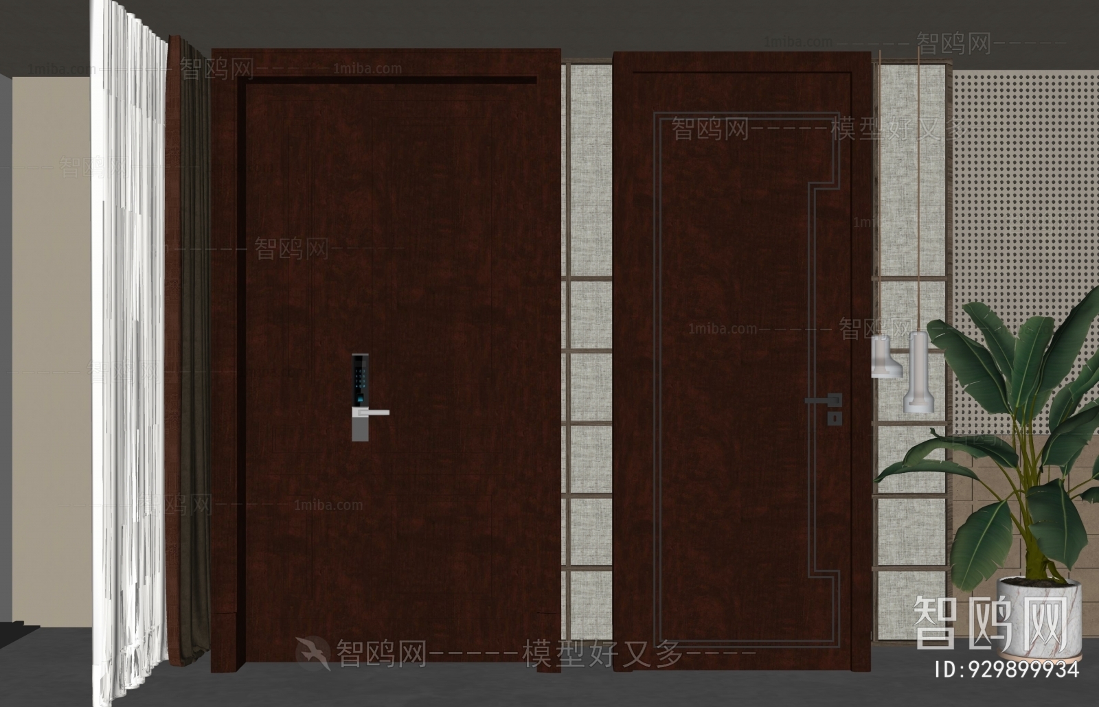 New Chinese Style Door