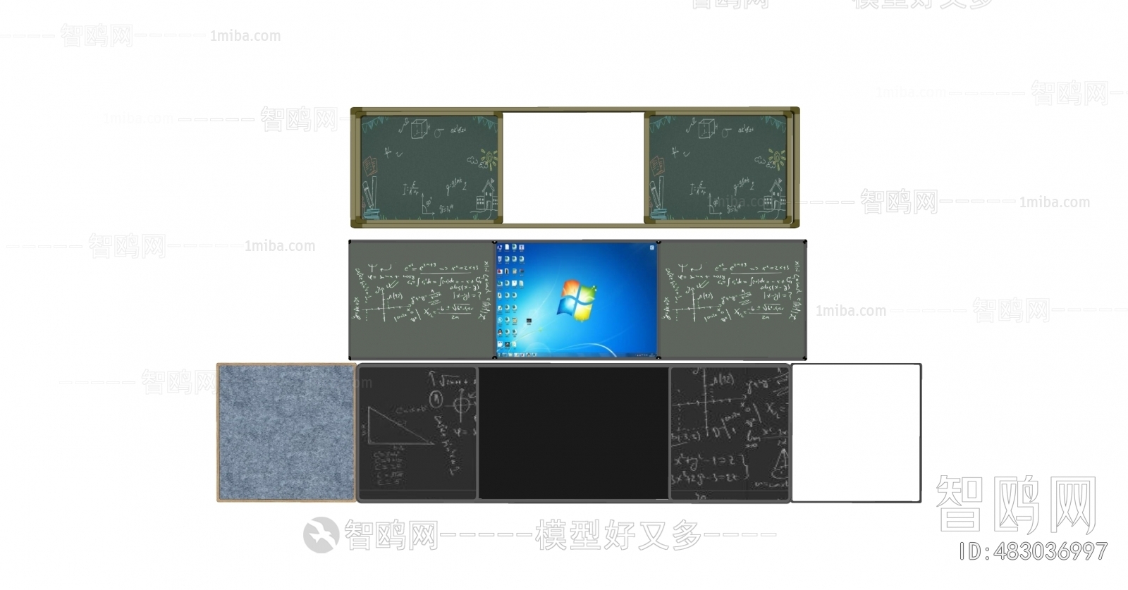 现代黑板 写字板