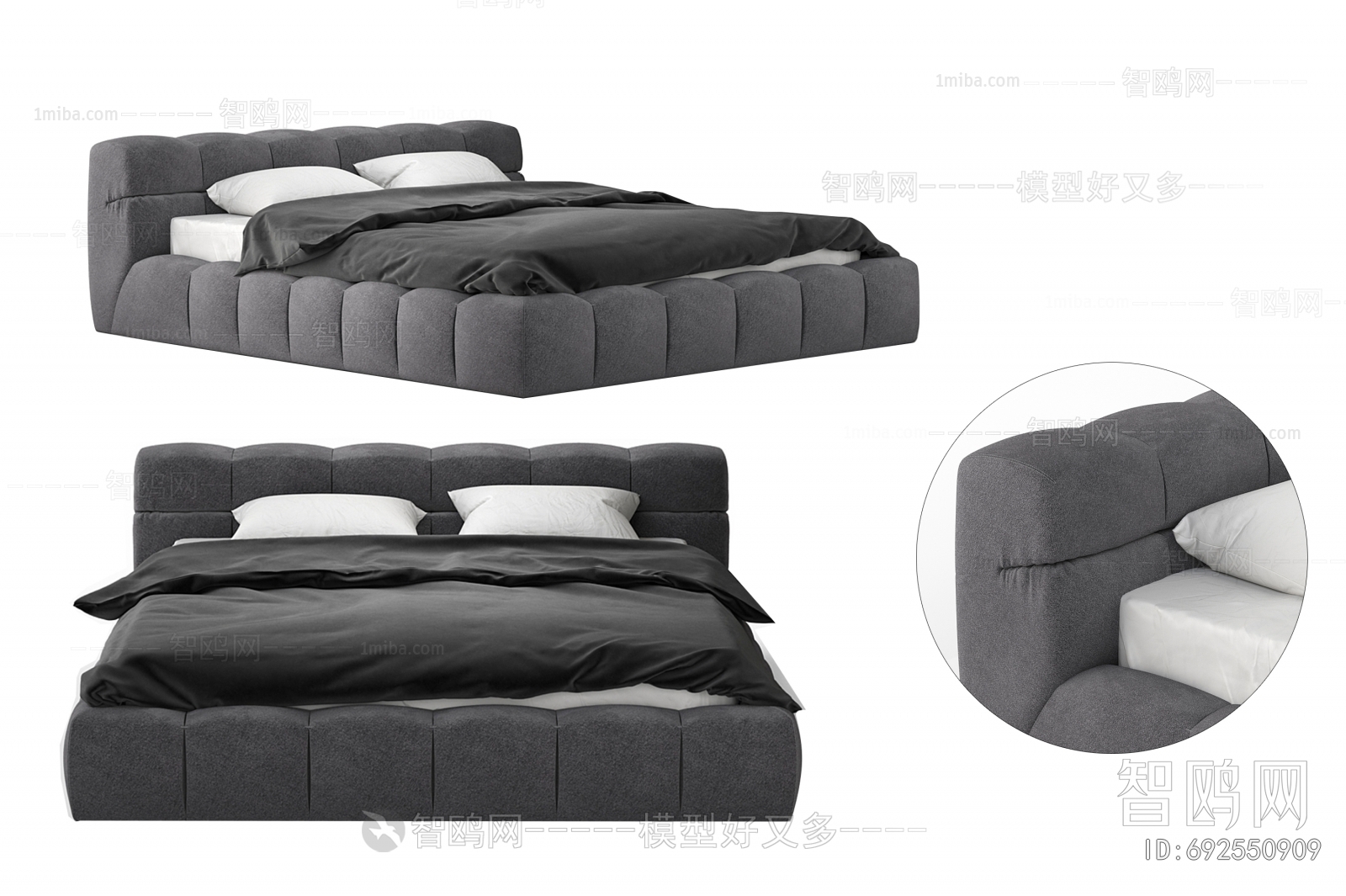 Modern Double Bed