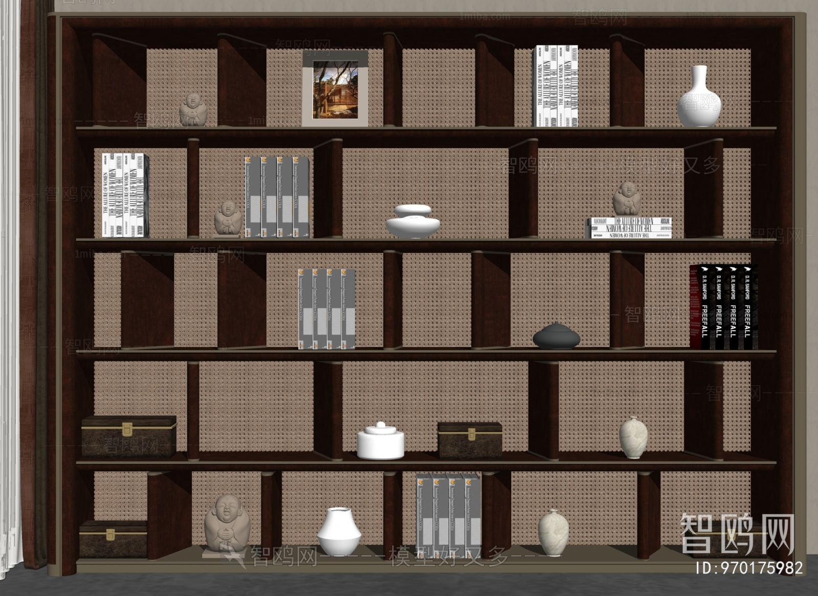 New Chinese Style Bookshelf