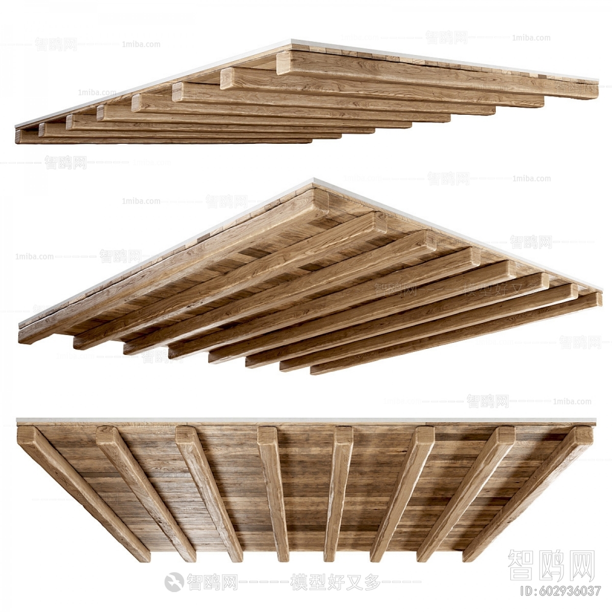 现代木天花板