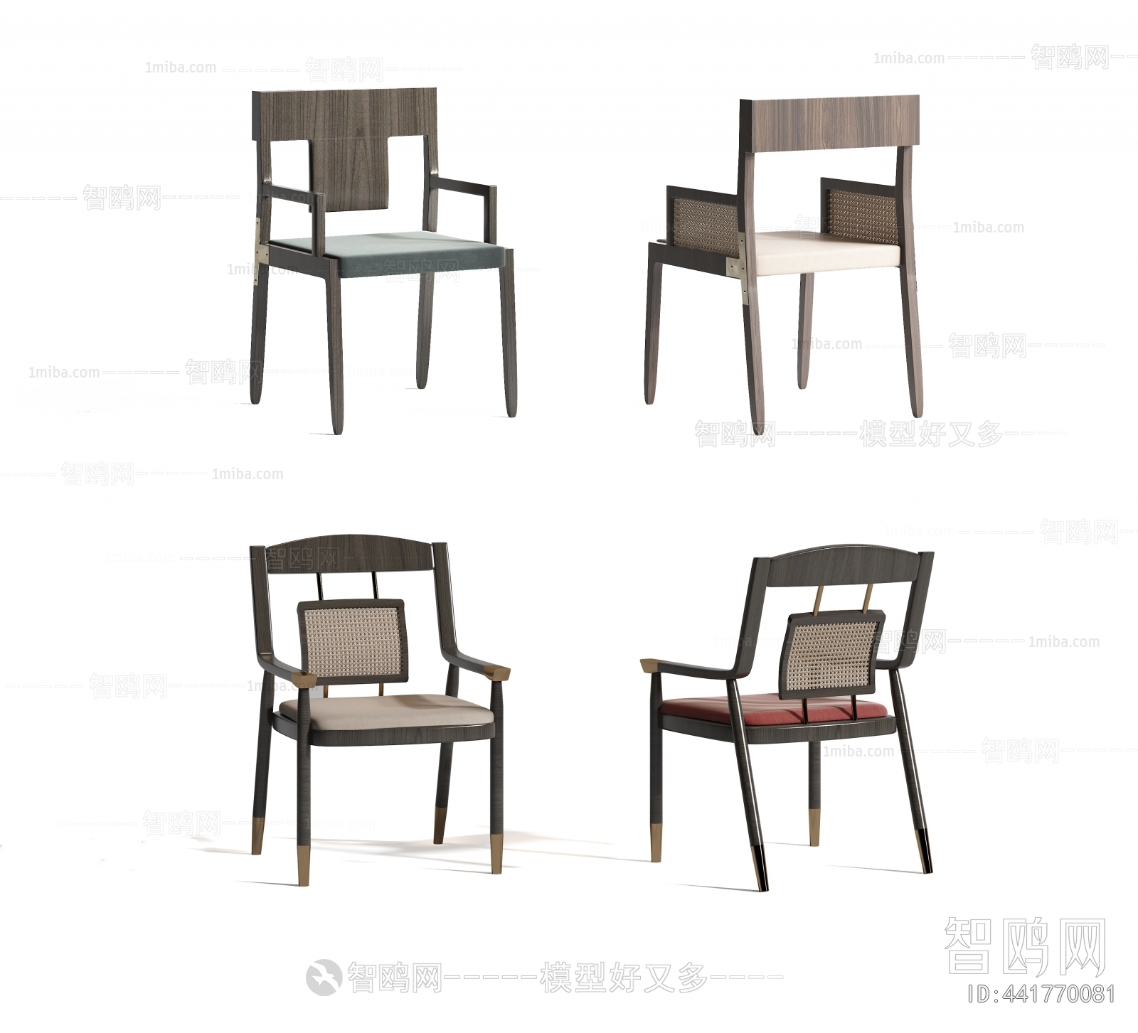 New Chinese Style Single Chair