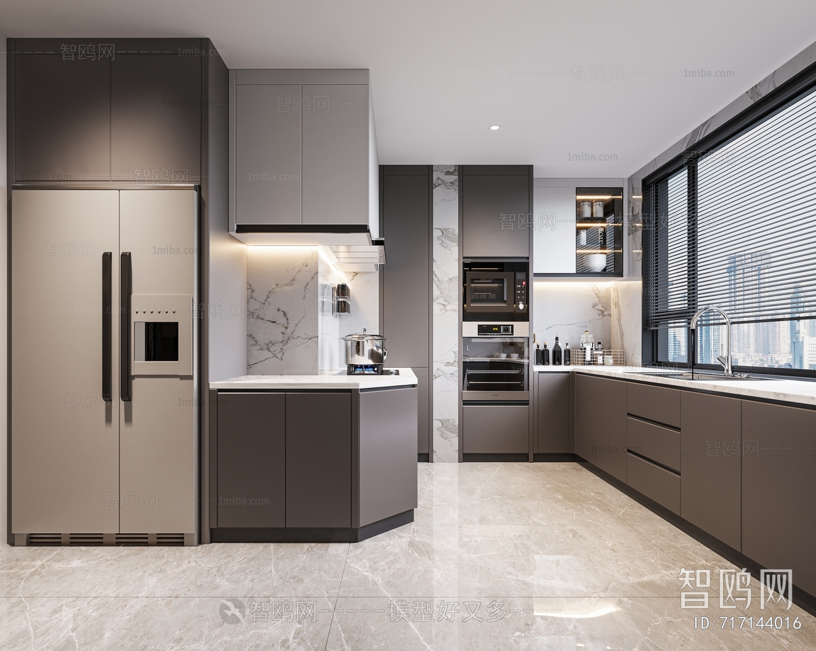 Modern The Kitchen