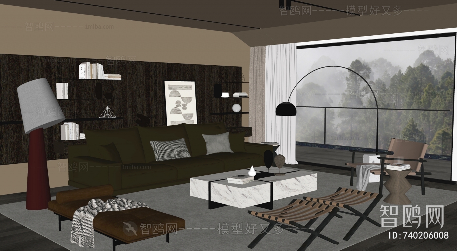 Modern A Living Room