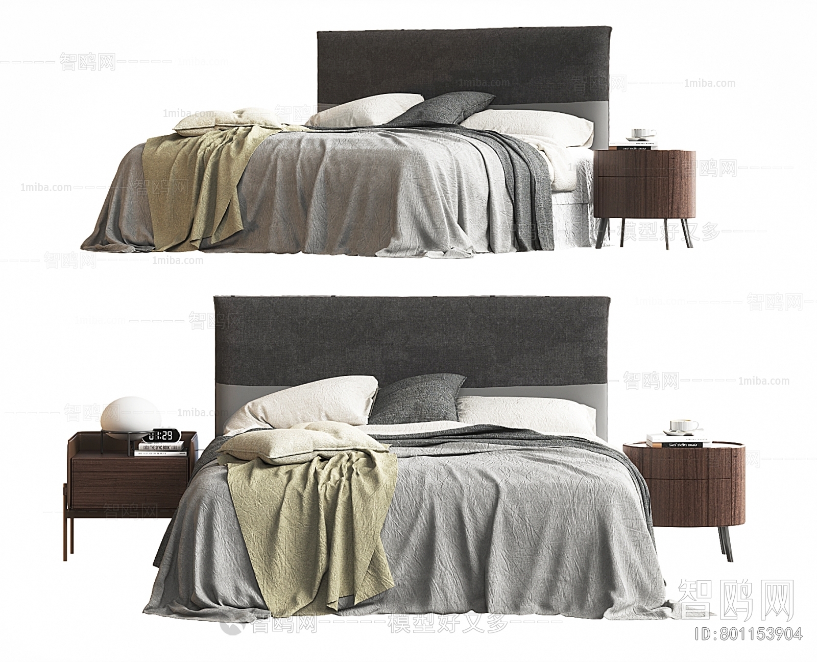 Modern Double Bed