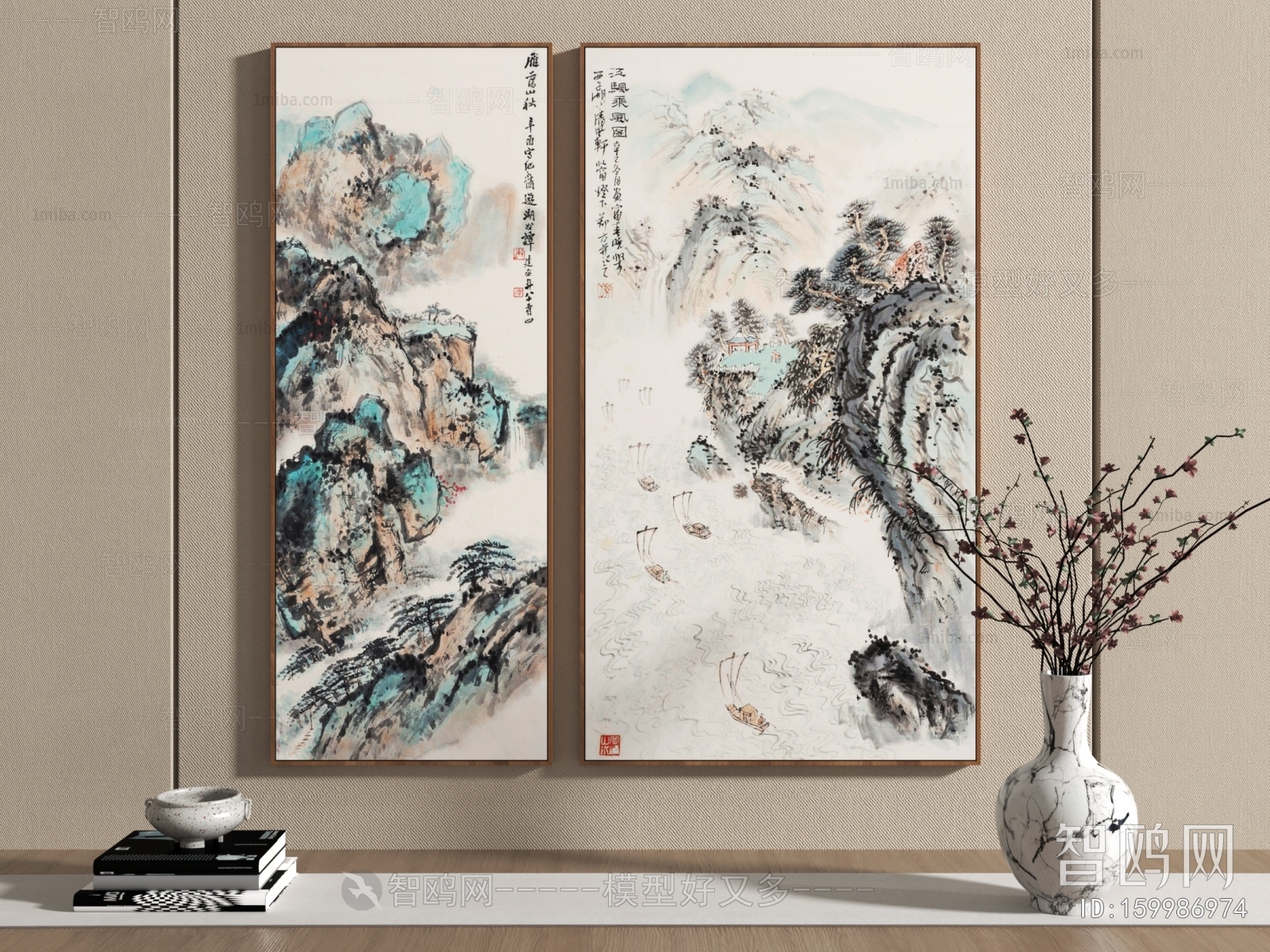 New Chinese Style Painting