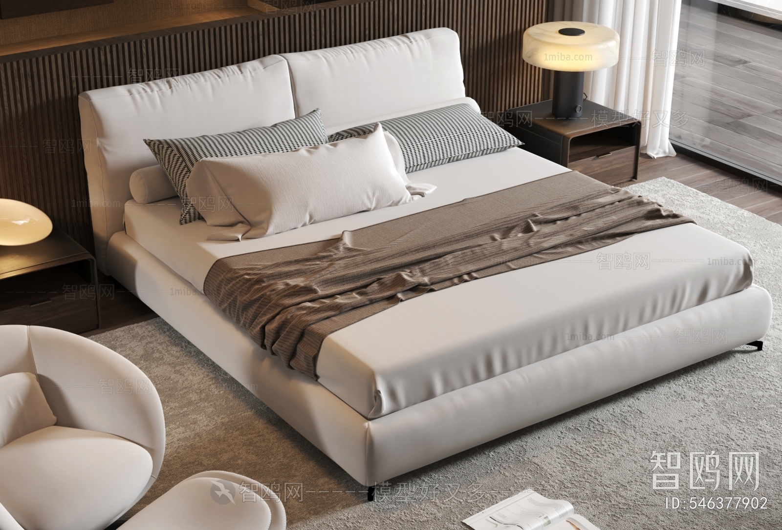 Modern Double Bed