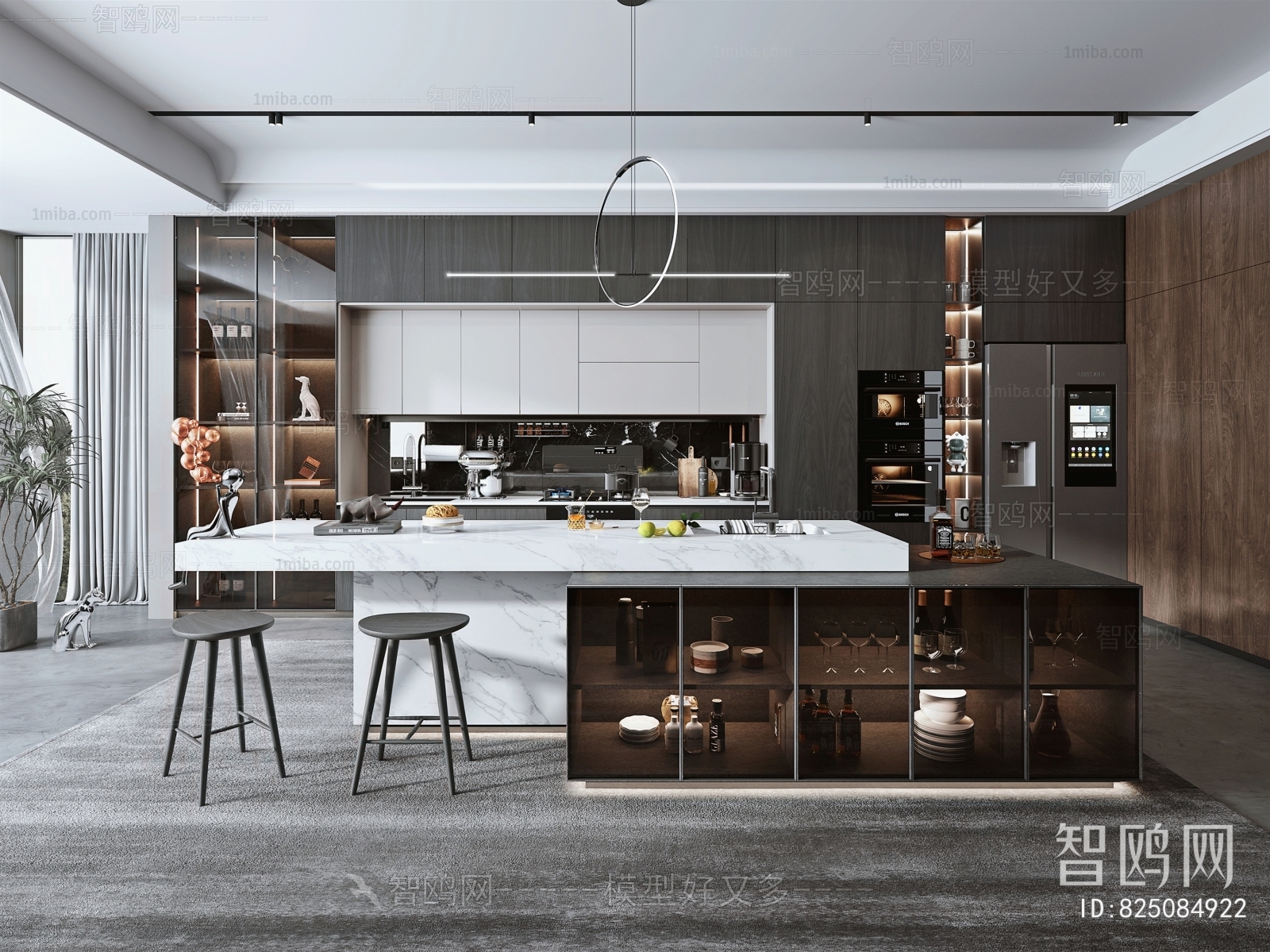 Modern Open Kitchen