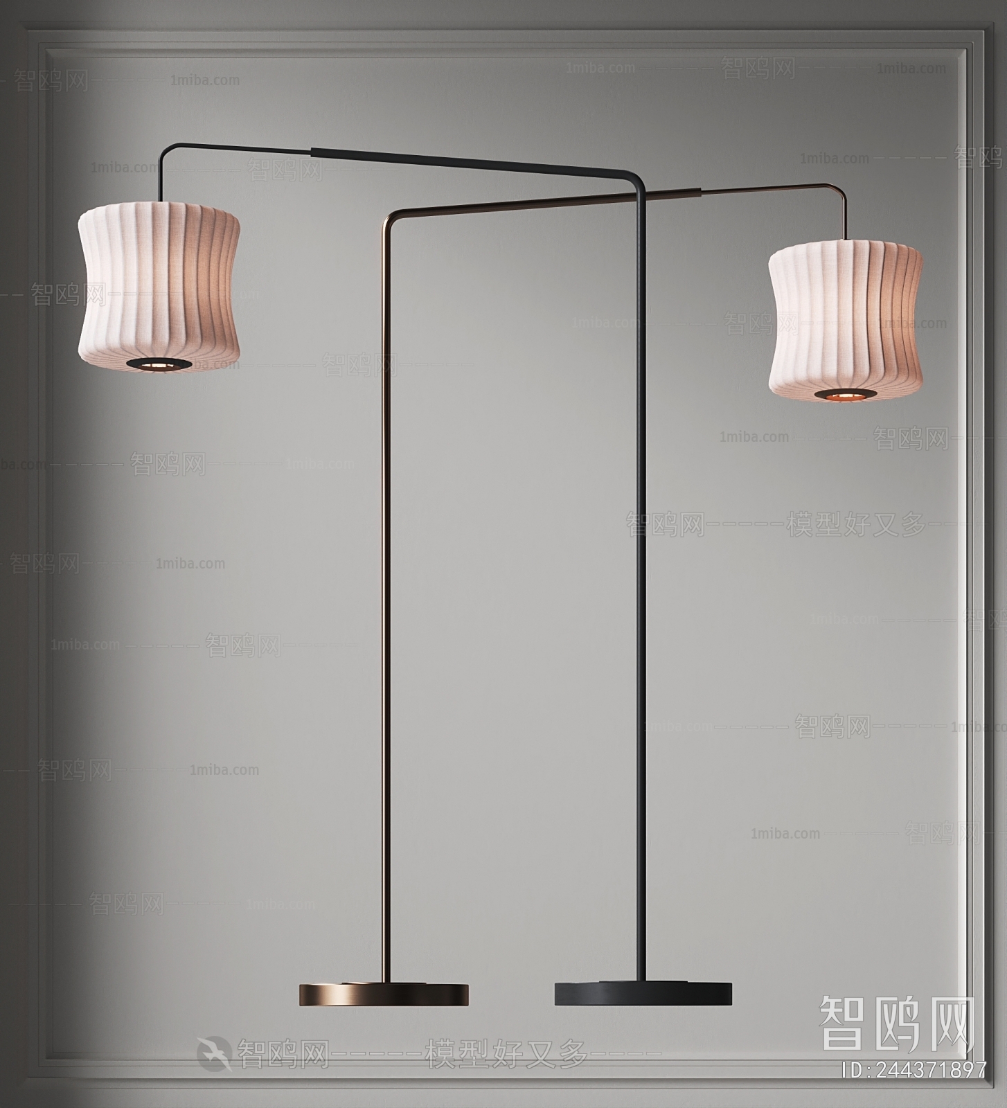 New Chinese Style Floor Lamp