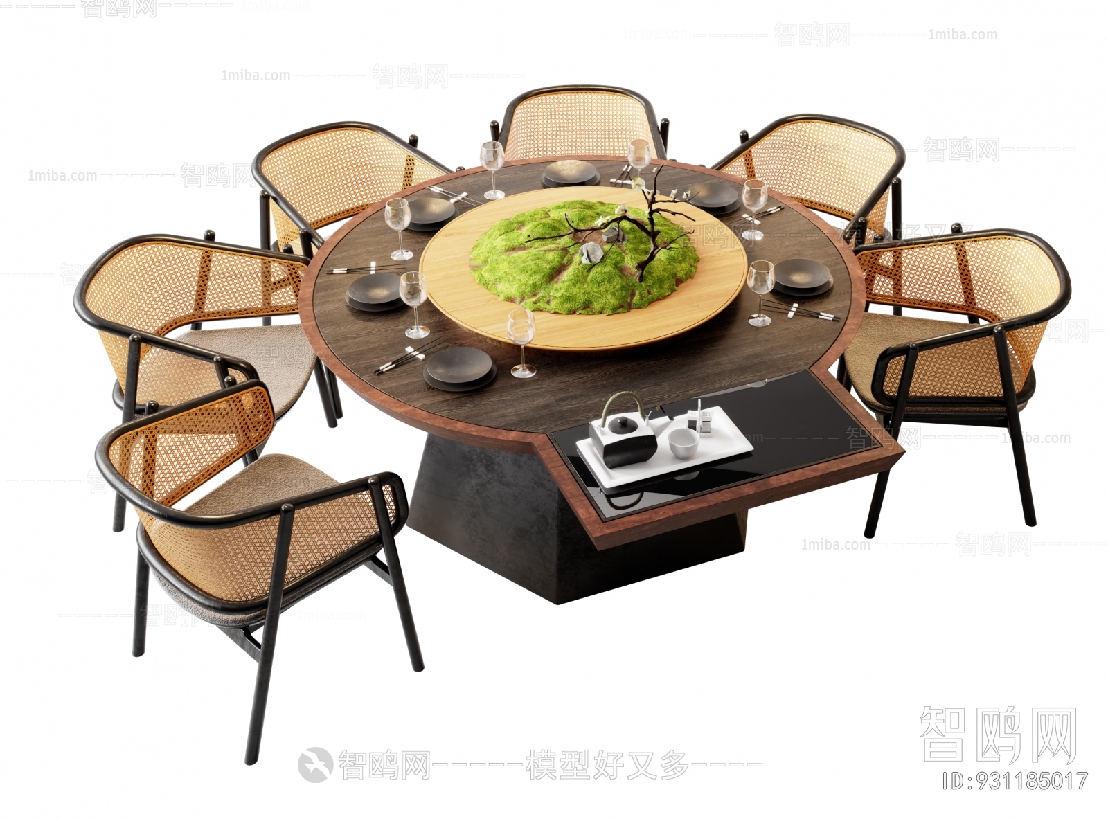 New Chinese Style Dining Table And Chairs