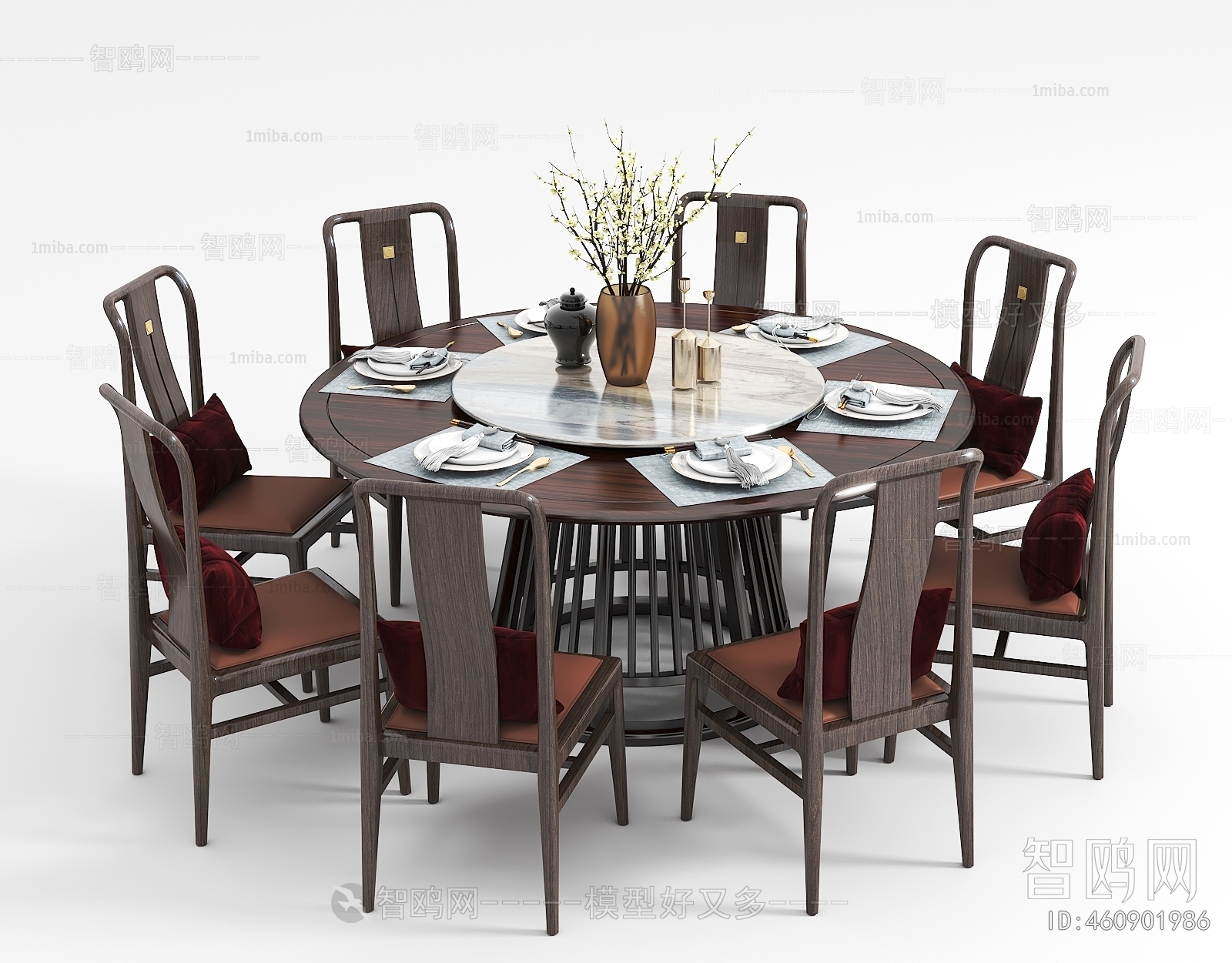 New Chinese Style Dining Table And Chairs