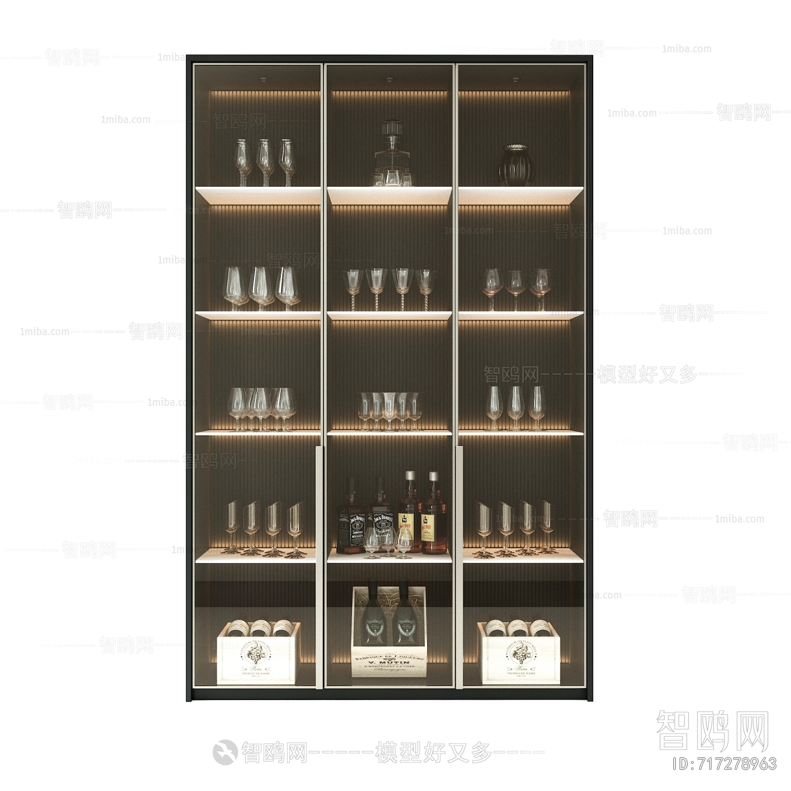 Modern Wine Cabinet