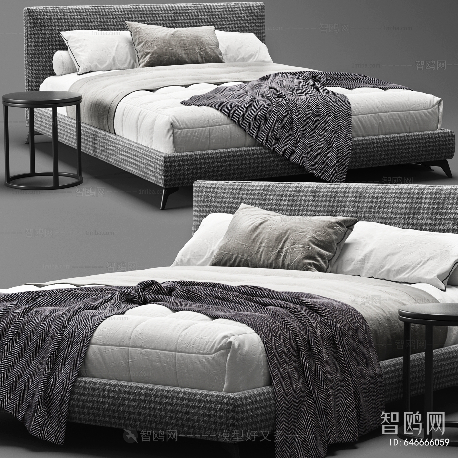 Modern Double Bed