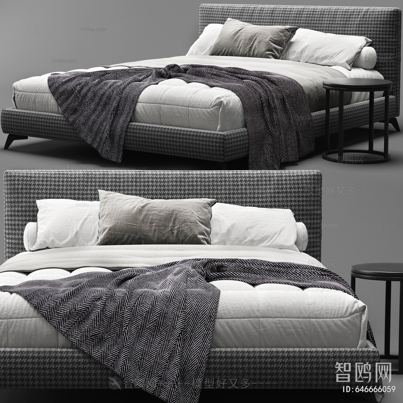 Modern Double Bed