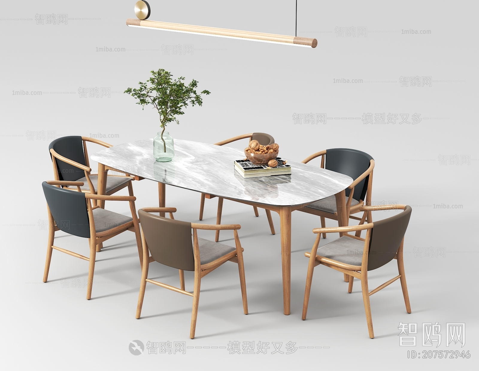 Nordic Style Dining Table And Chairs