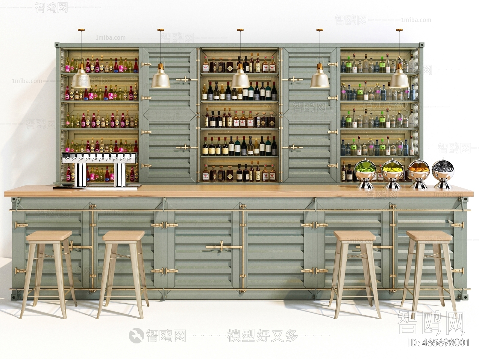 Modern Counter Bar