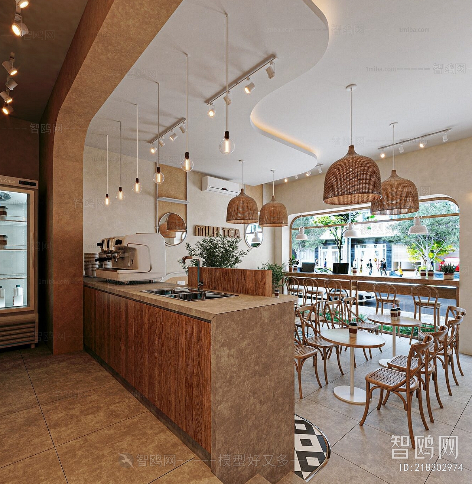 Wabi-sabi Style Cafe