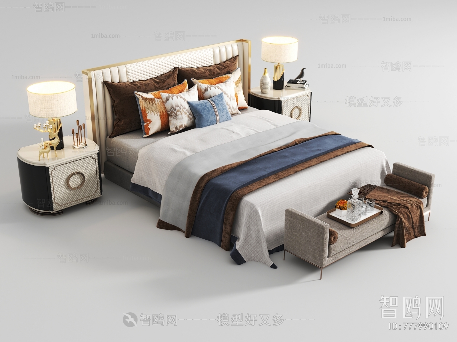 American Style Double Bed