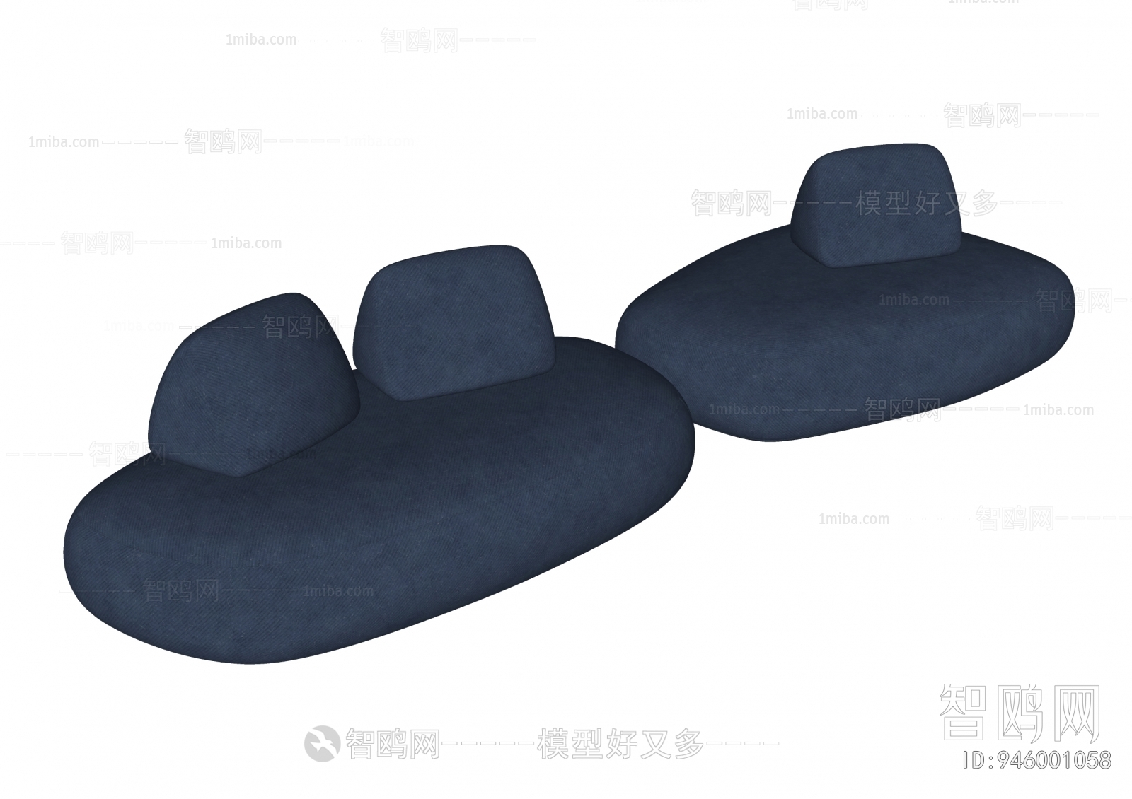 Modern Multi Person Sofa