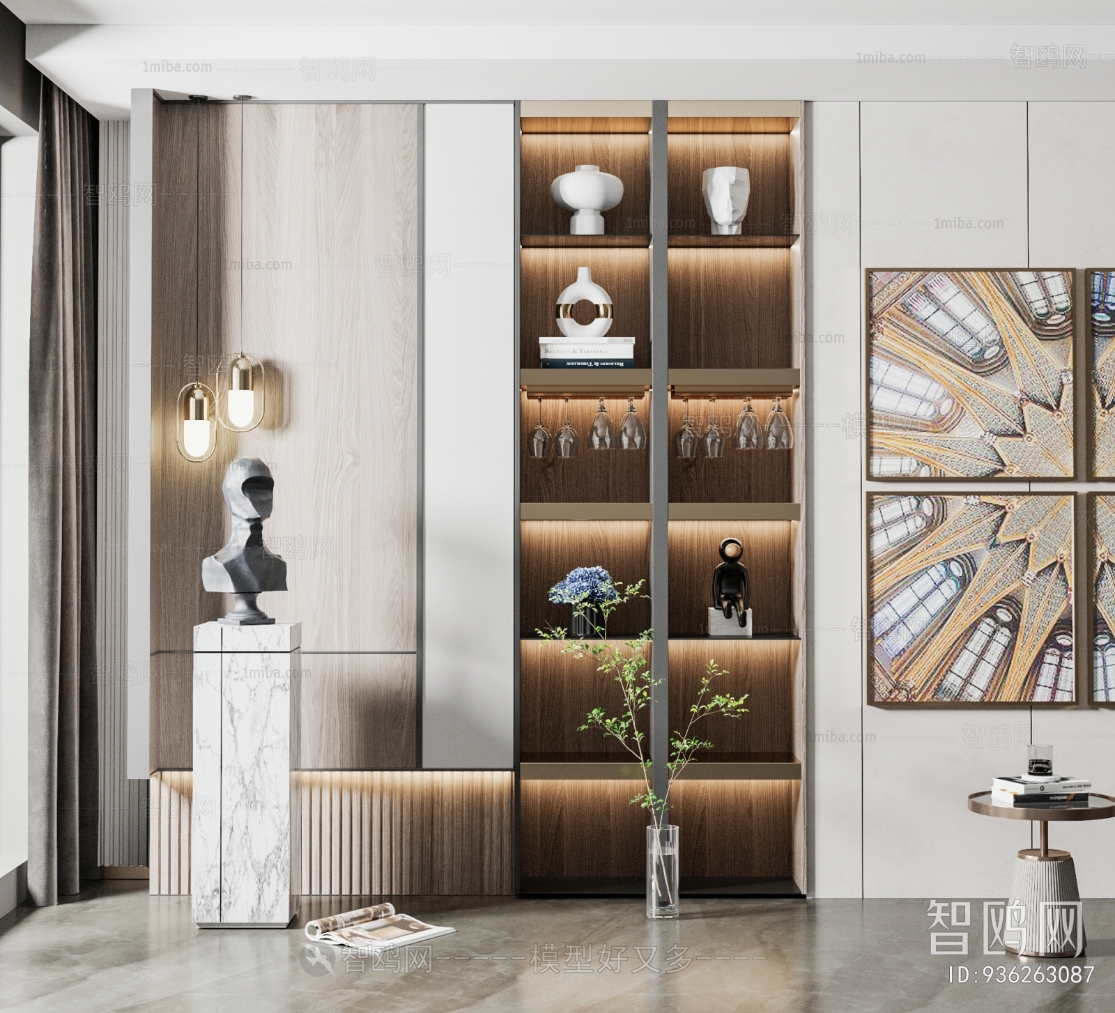 Modern Decorative Cabinet