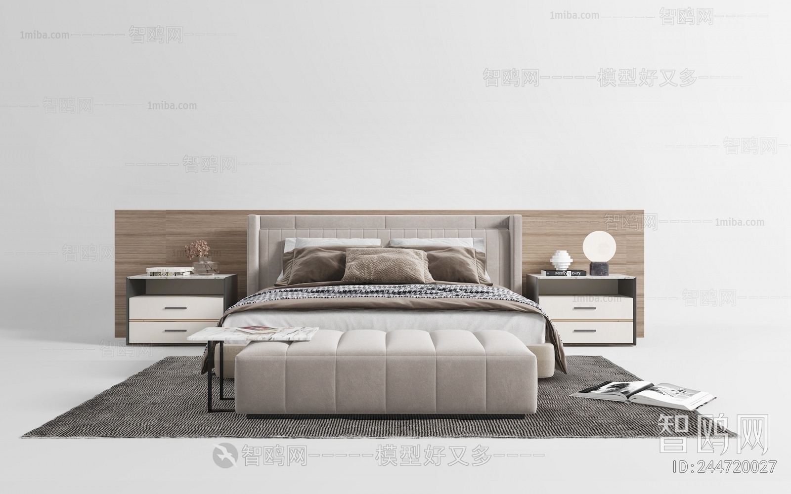 Modern Double Bed