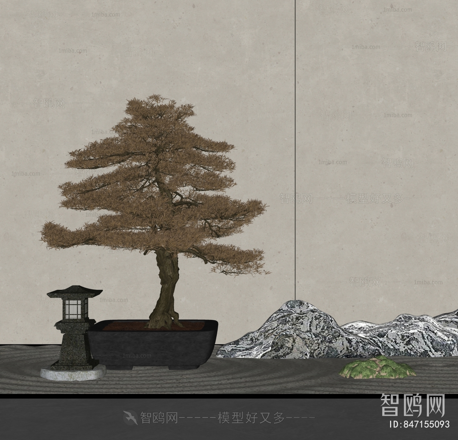 New Chinese Style Bonsai