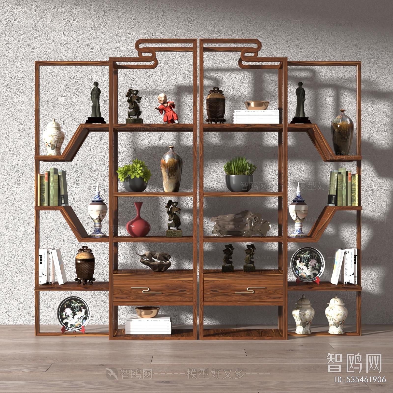 New Chinese Style Antique Rack