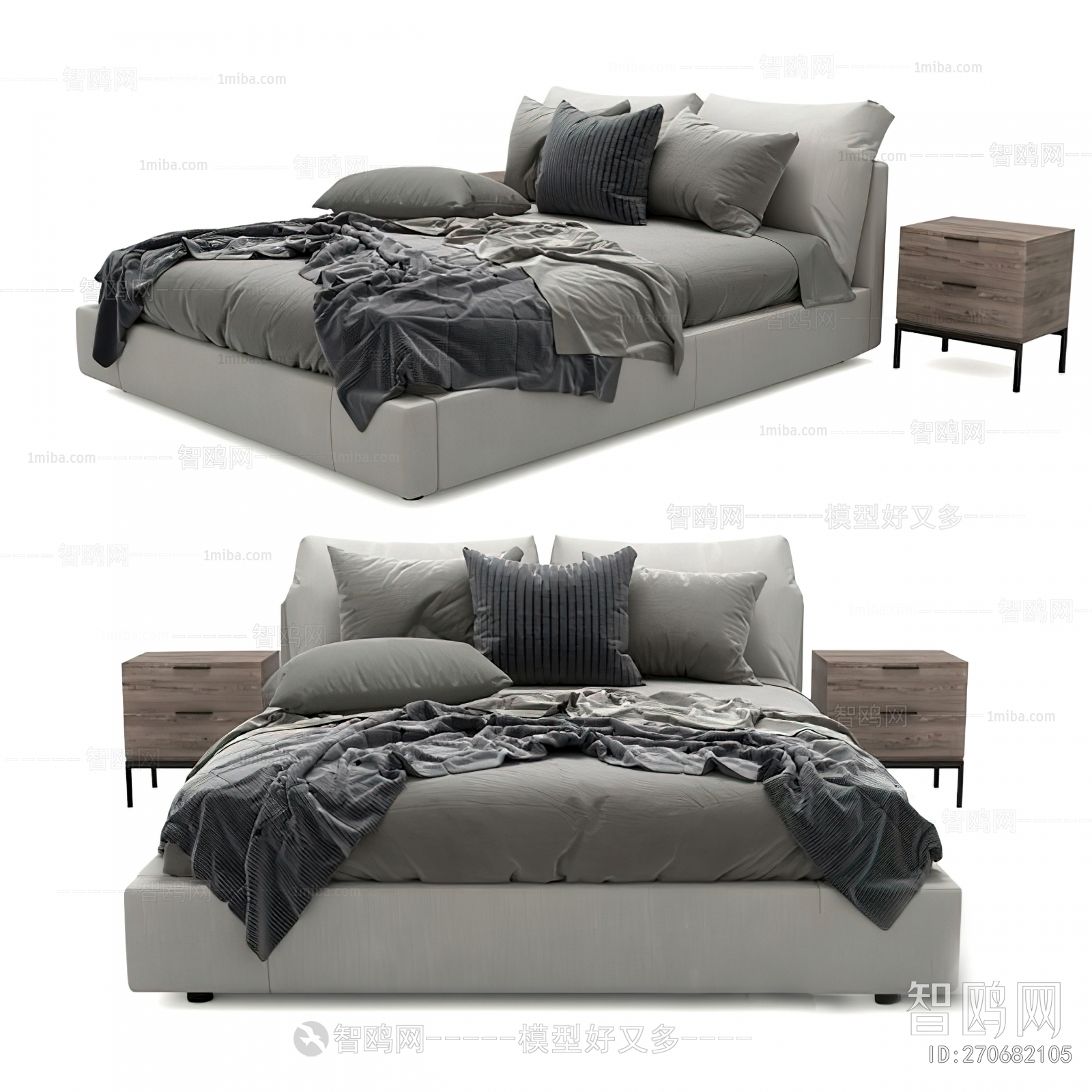 Modern Double Bed