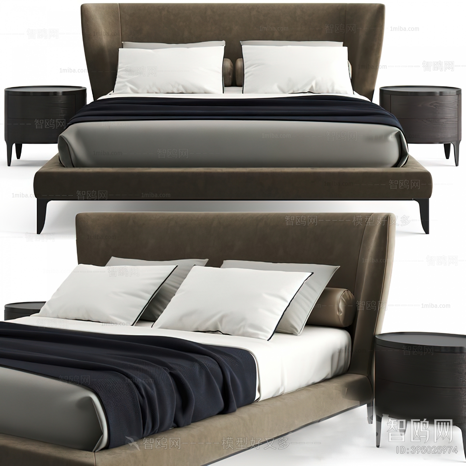 Modern Double Bed