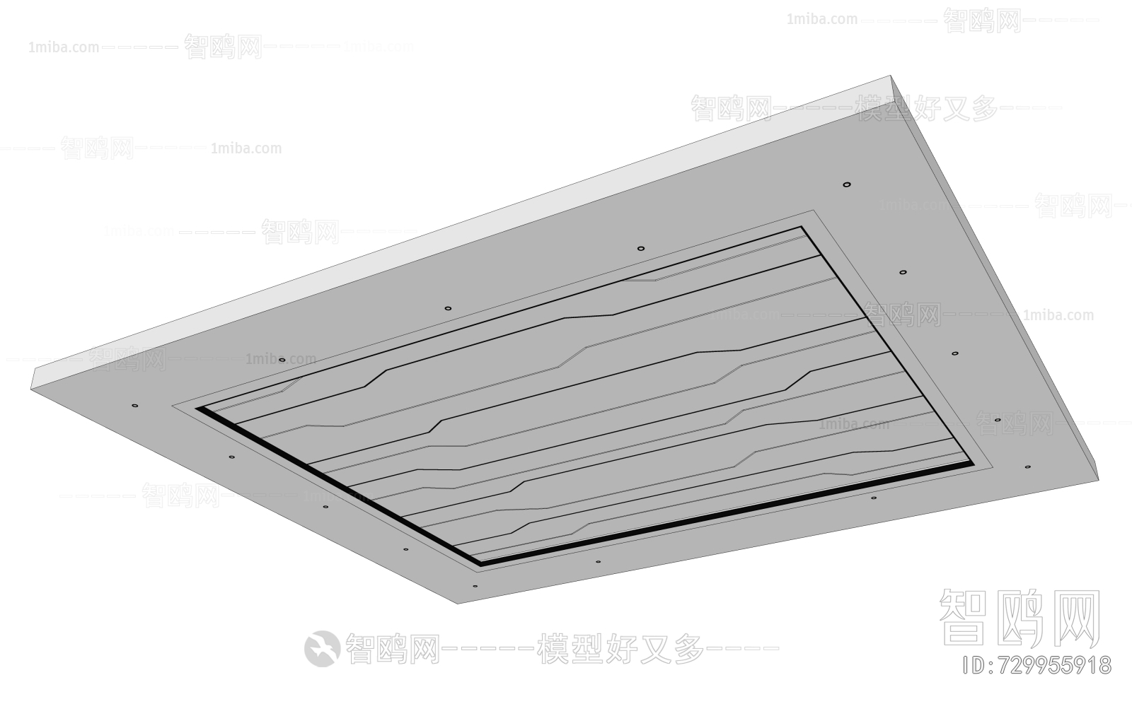 现代办公吊顶