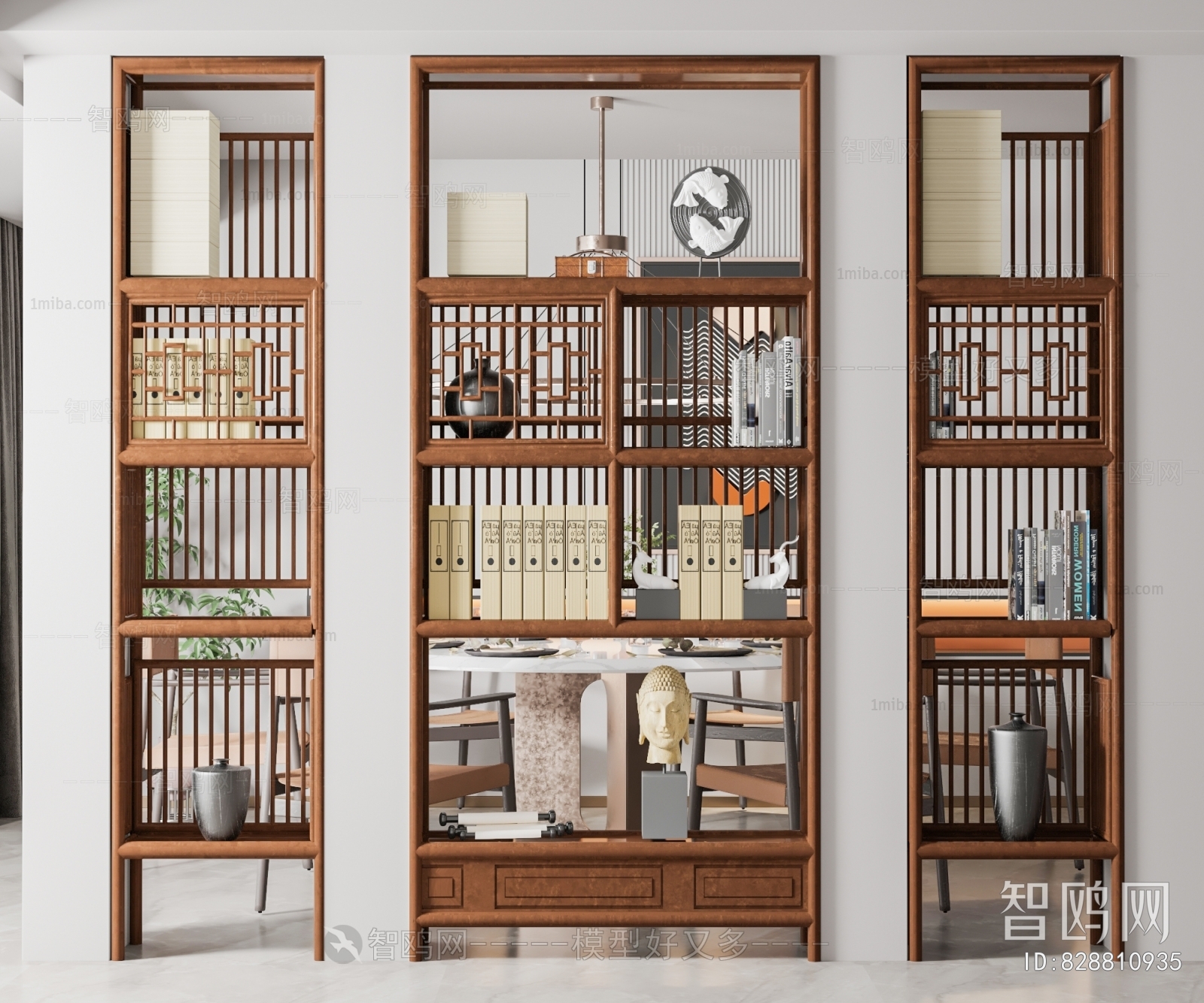 New Chinese Style Shelving