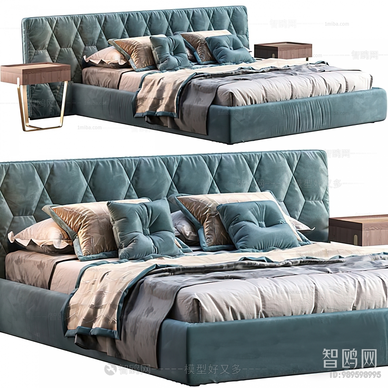 Modern Double Bed