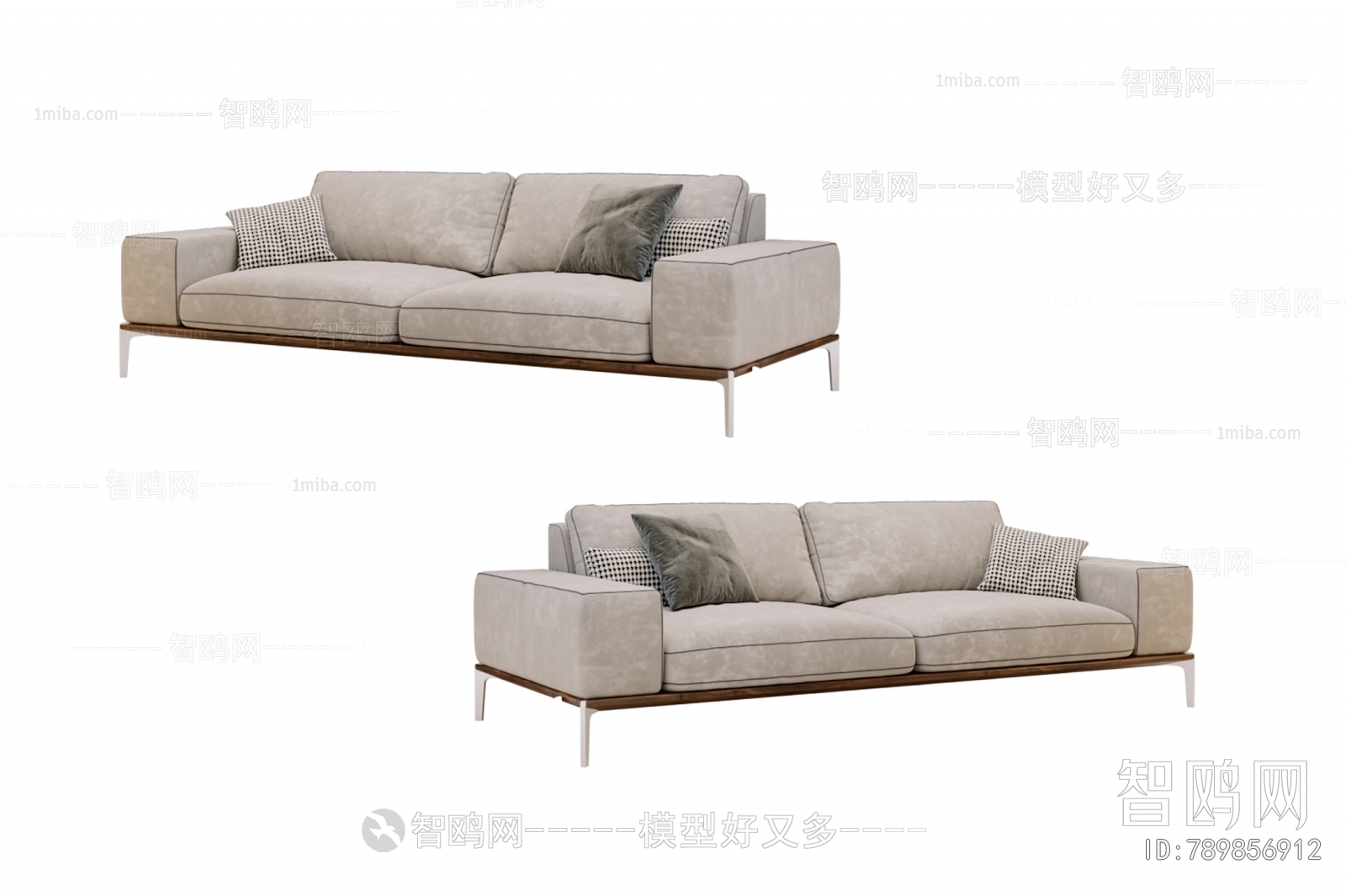 Modern Multi Person Sofa