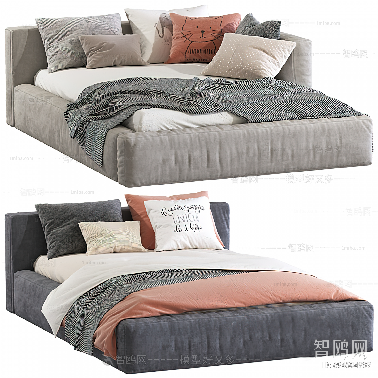 Modern Double Bed