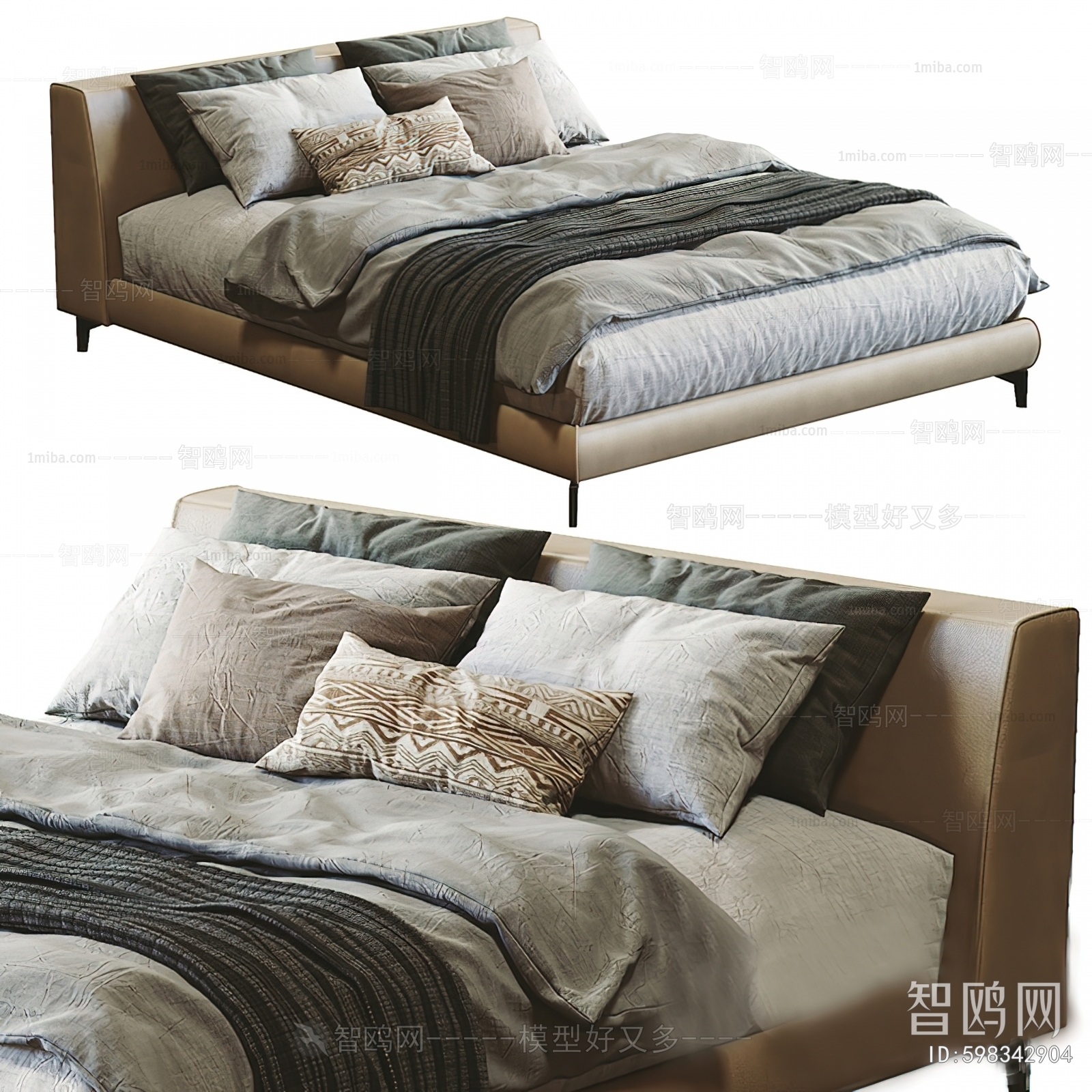 Modern Double Bed