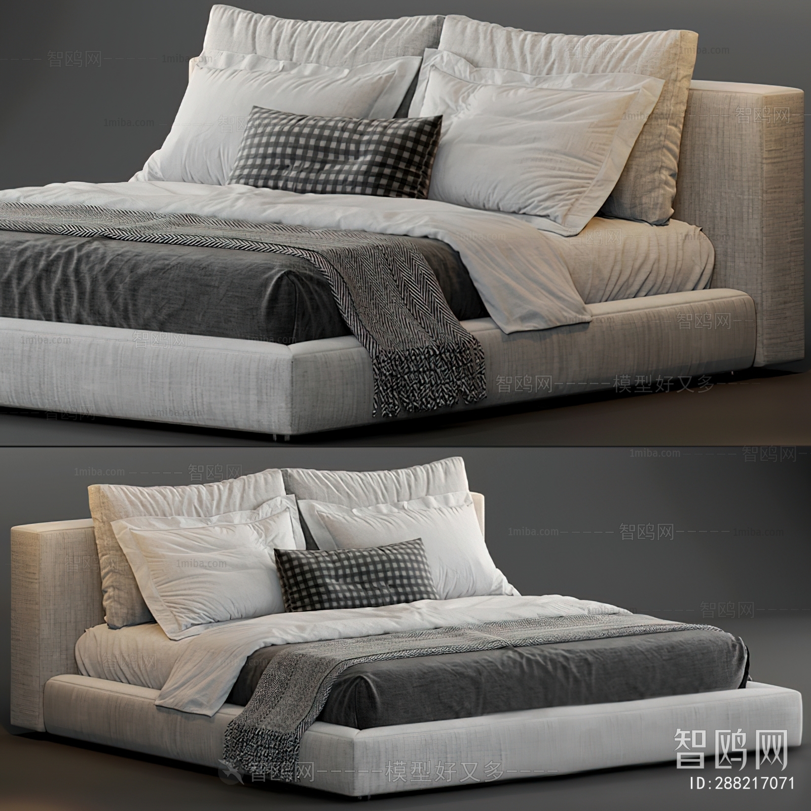 Modern Double Bed