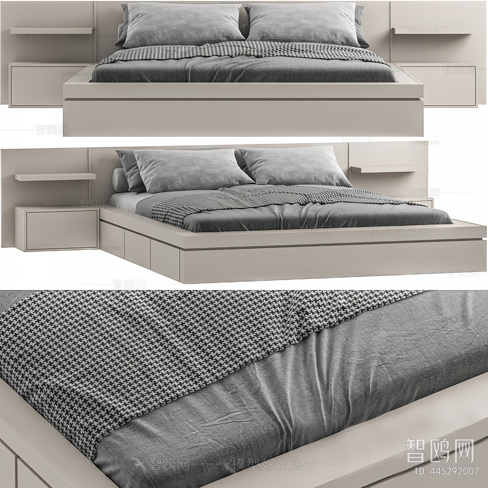 Modern Double Bed