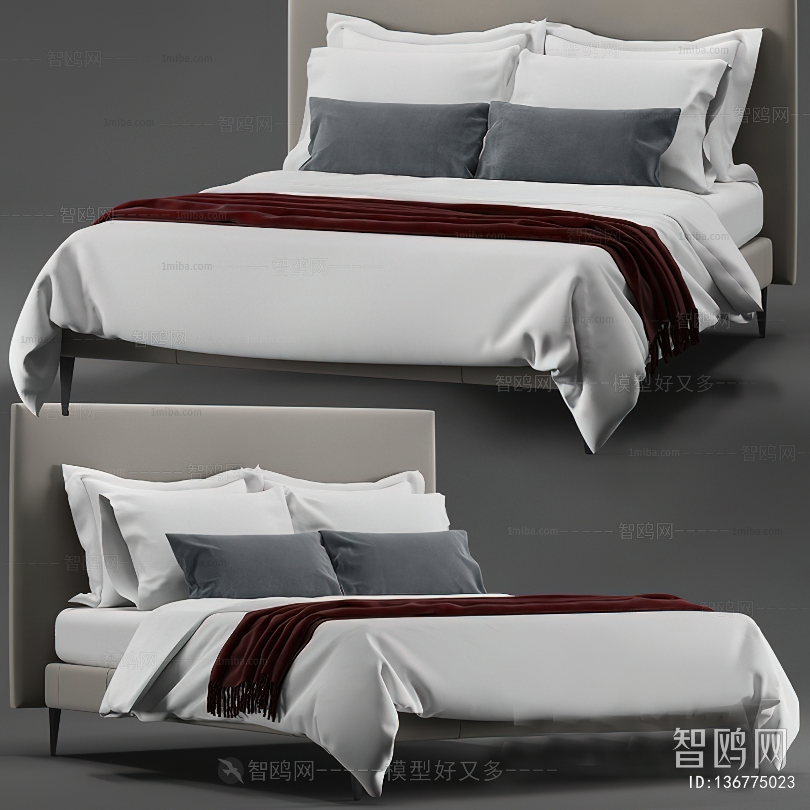 Modern Double Bed