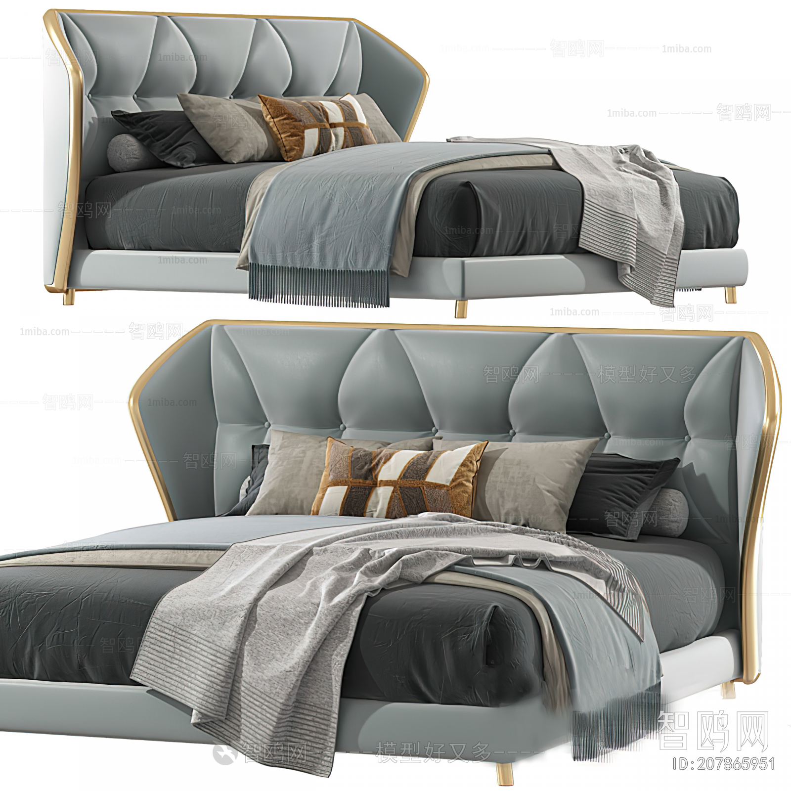 Modern Double Bed