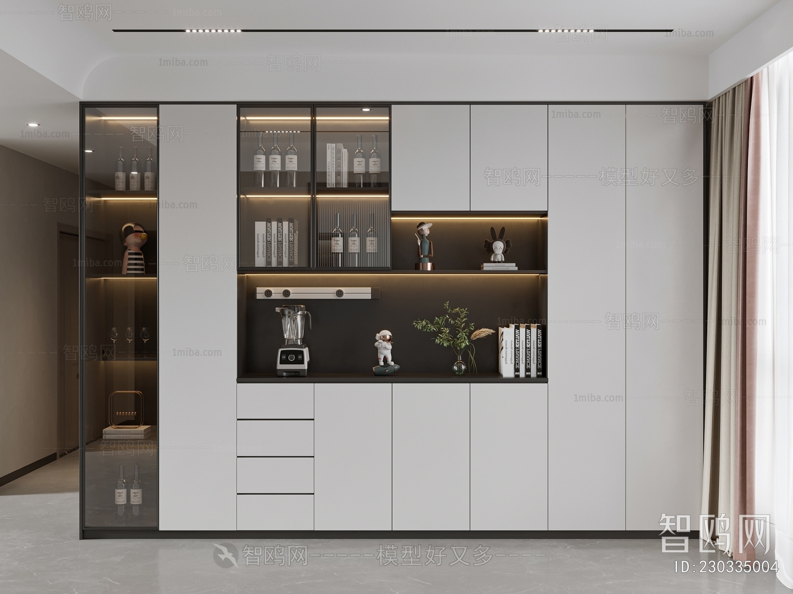 Modern Wine Cabinet