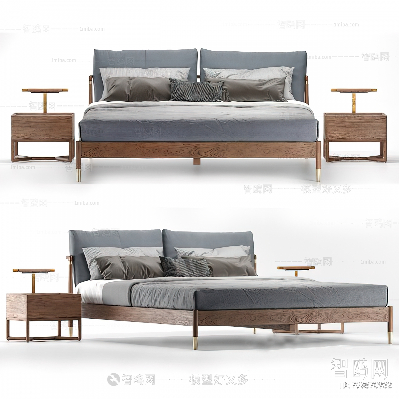 Modern Double Bed