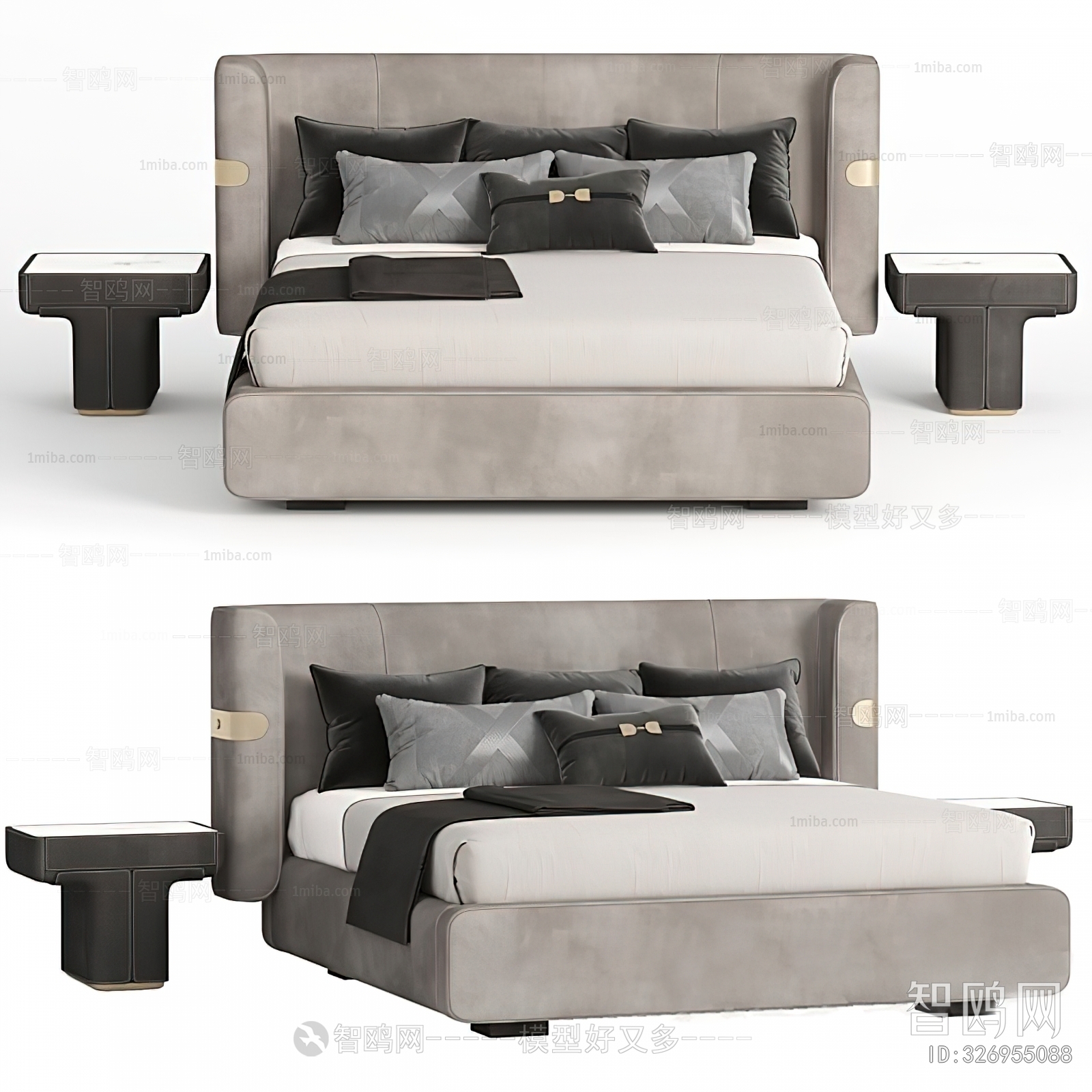 Modern Double Bed