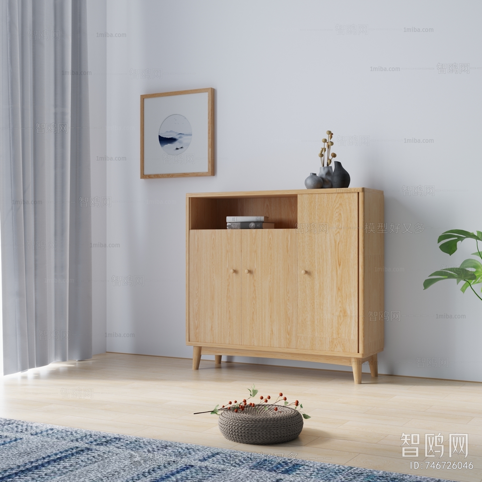 Nordic Style Side Cabinet