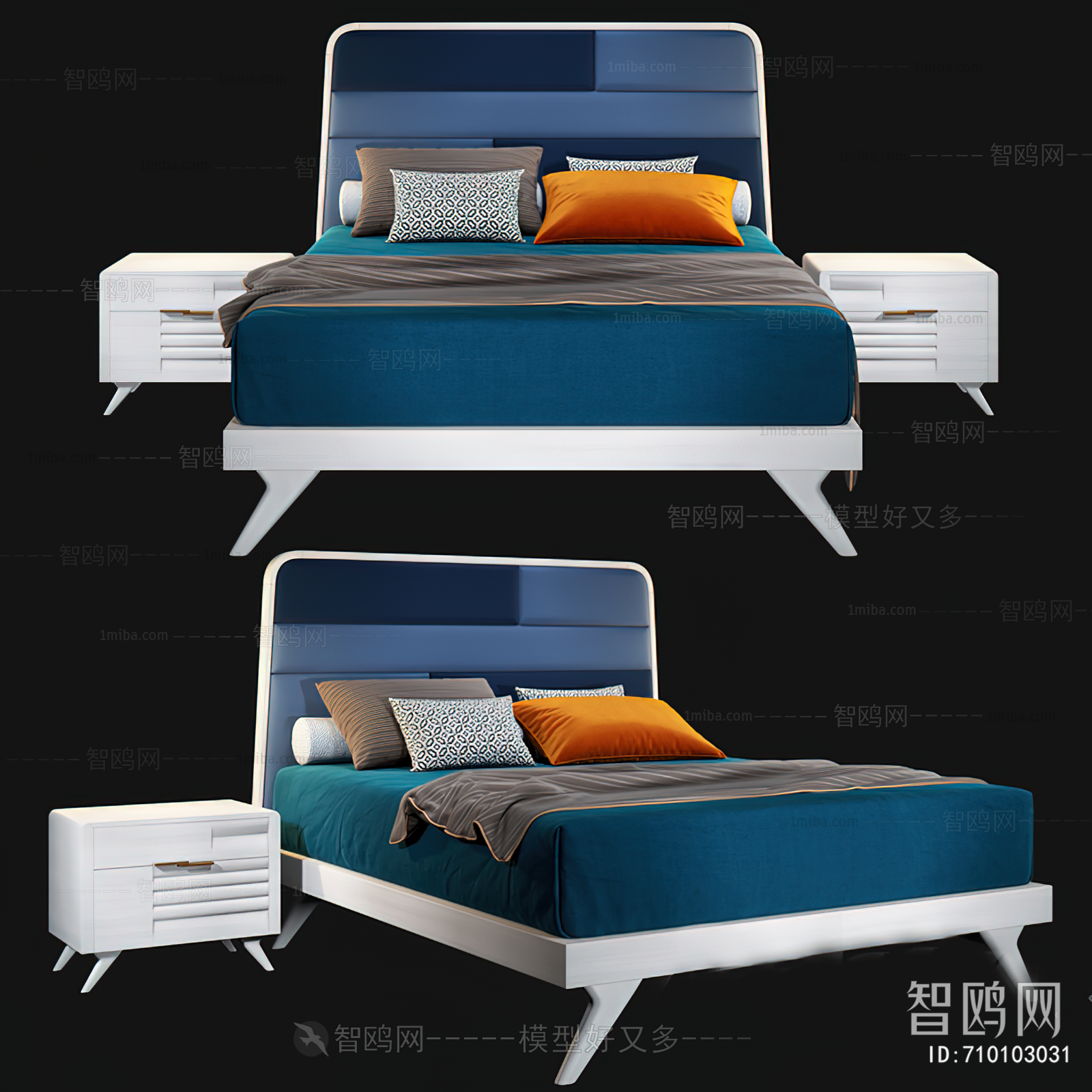 Modern Double Bed