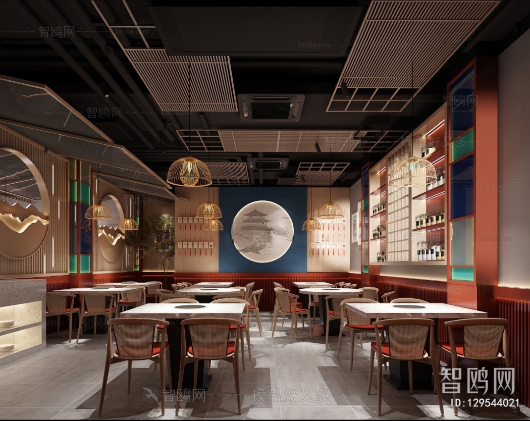 新中式火锅餐厅
