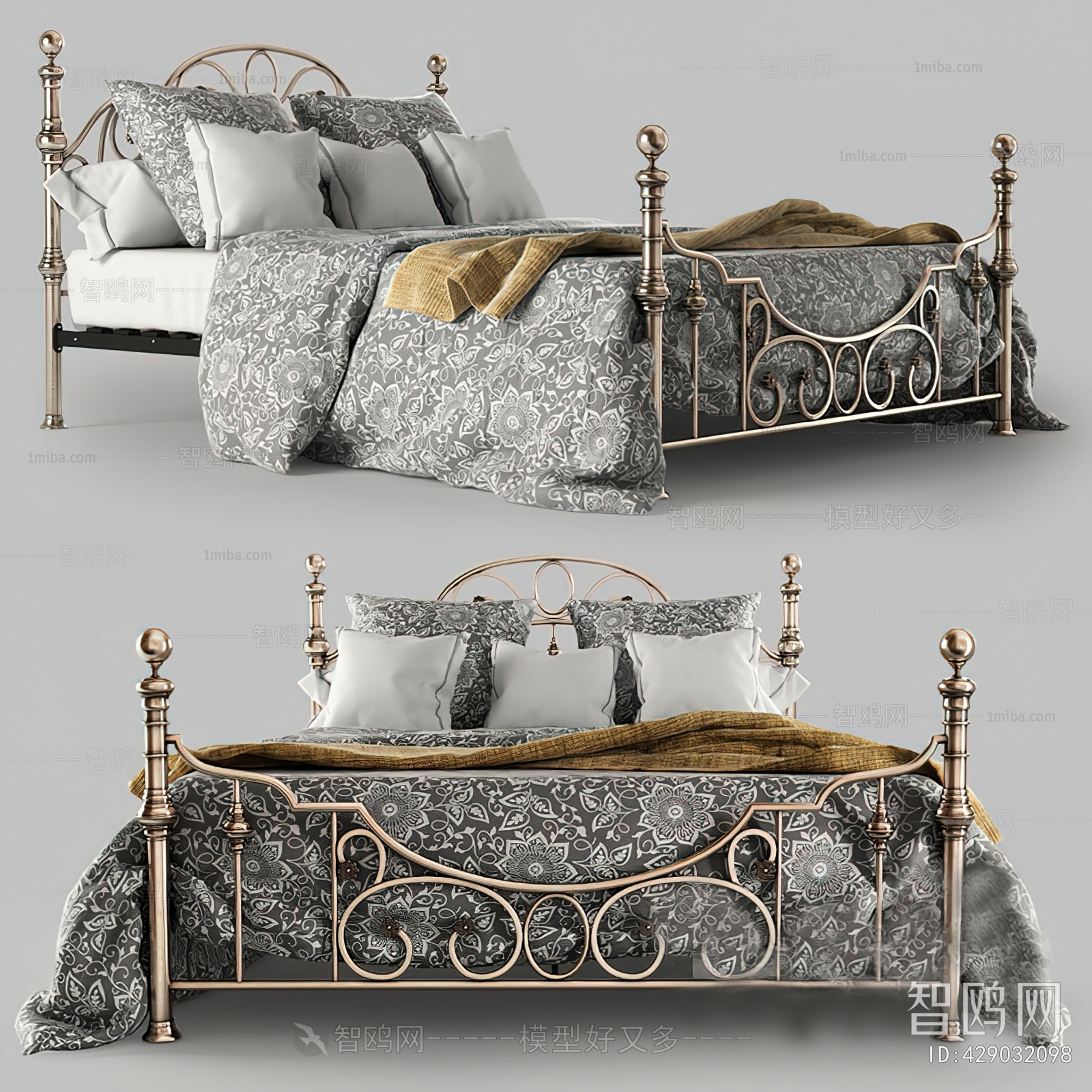 European Style Double Bed