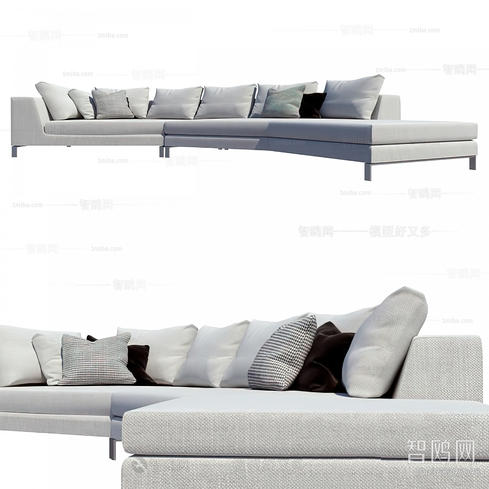 Modern Multi Person Sofa