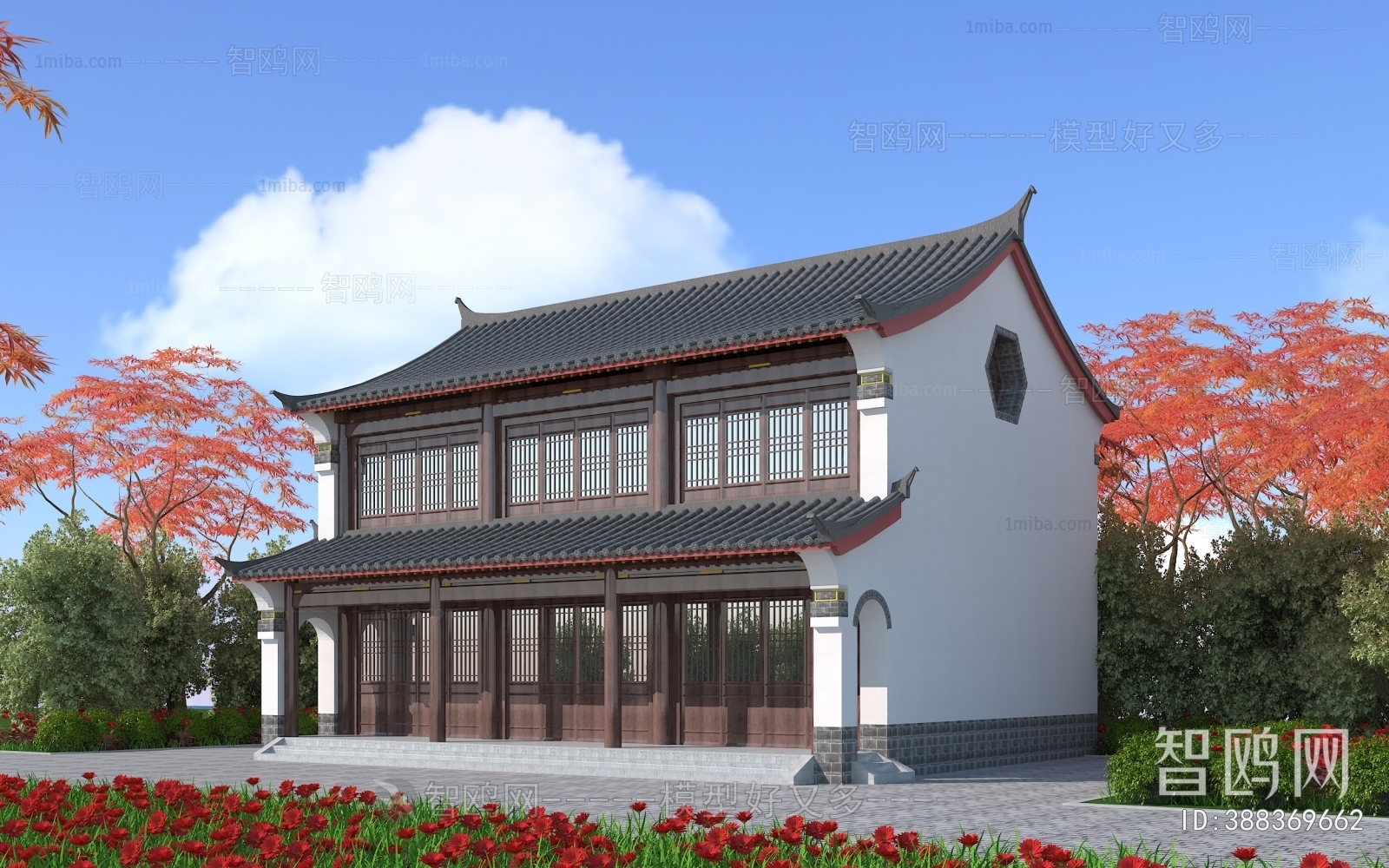 Chinese Style Building Appearance